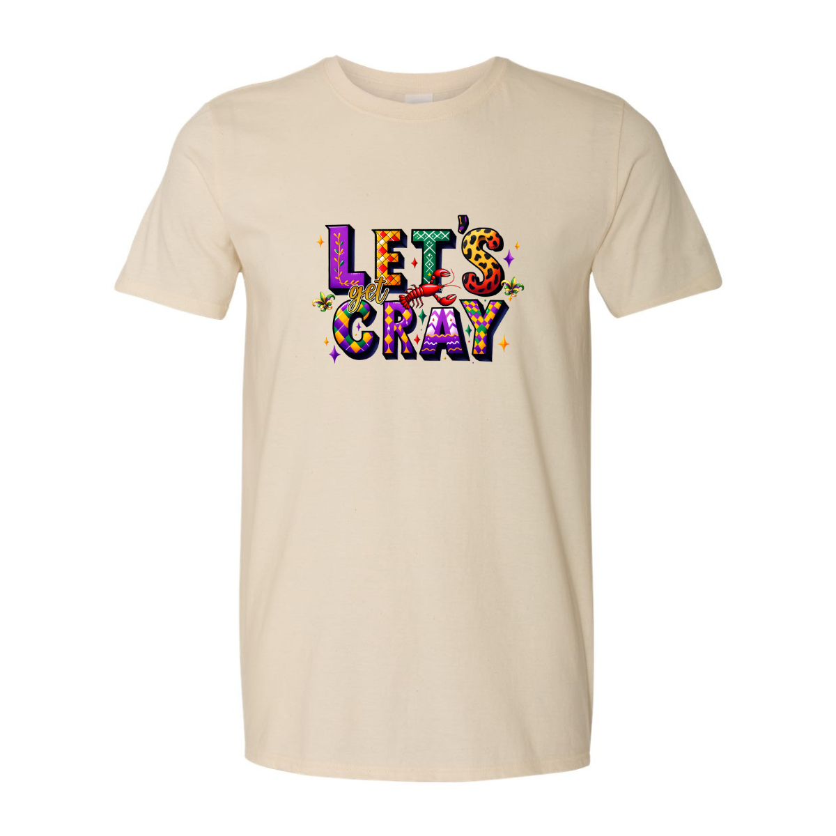 ADULT Unisex T-Shirt MGRA004 LET'S GET CRAY