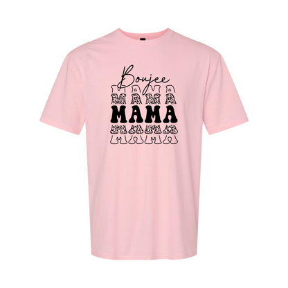 ADULT Unisex T-Shirt MOMA003 BOUJEE MAMA BLACK