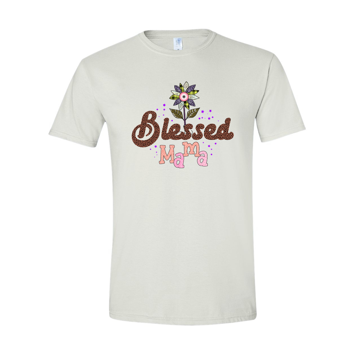 ADULT Unisex T-Shirt MOMB004 BLESSED MAMA