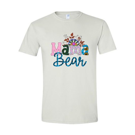 ADULT Unisex T-Shirt MOMB009 MAMA BEAR