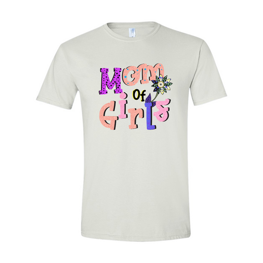 ADULT Unisex T-Shirt MOMB010 MOM OF GIRLS