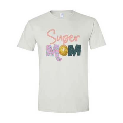 ADULT Unisex T-Shirt MOMB012 SUPER MOM