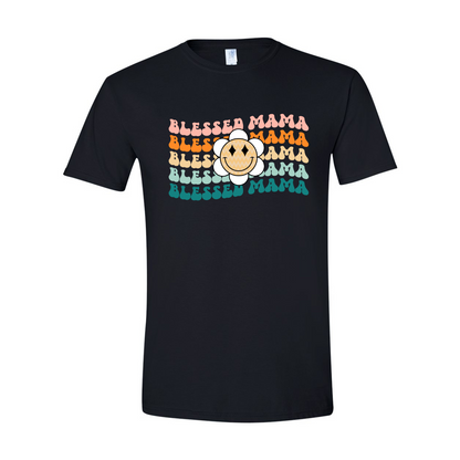 ADULT Unisex T-Shirt MOMC002 BLESSED MAMA