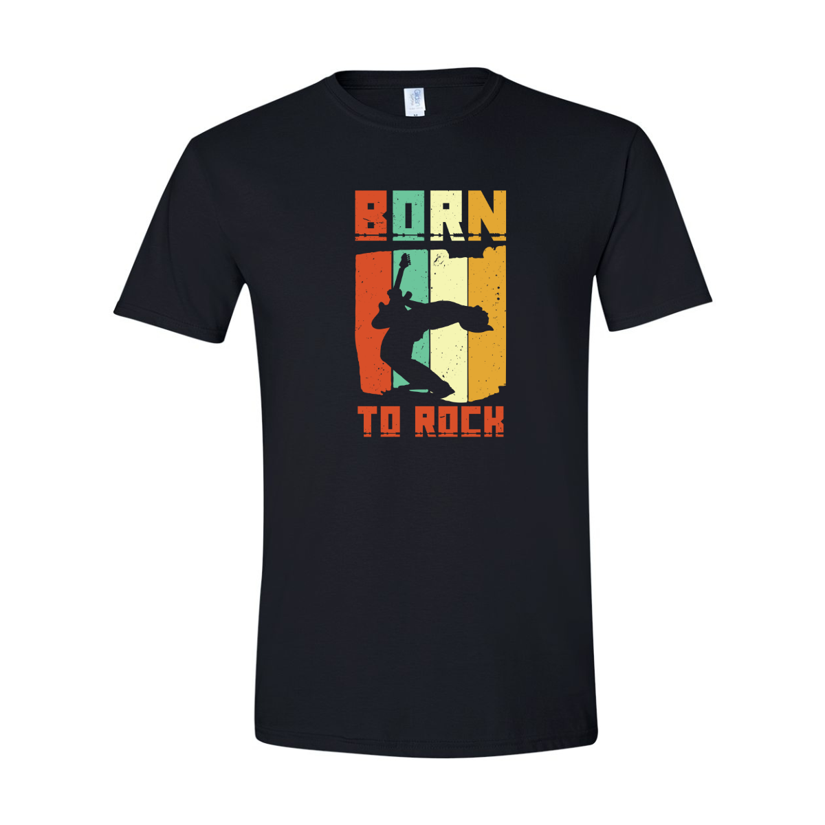 ADULT Unisex T-Shirt MUSA003 BORN TO ROCK