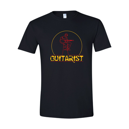 ADULT Unisex T-Shirt MUSA013 GUITARIST