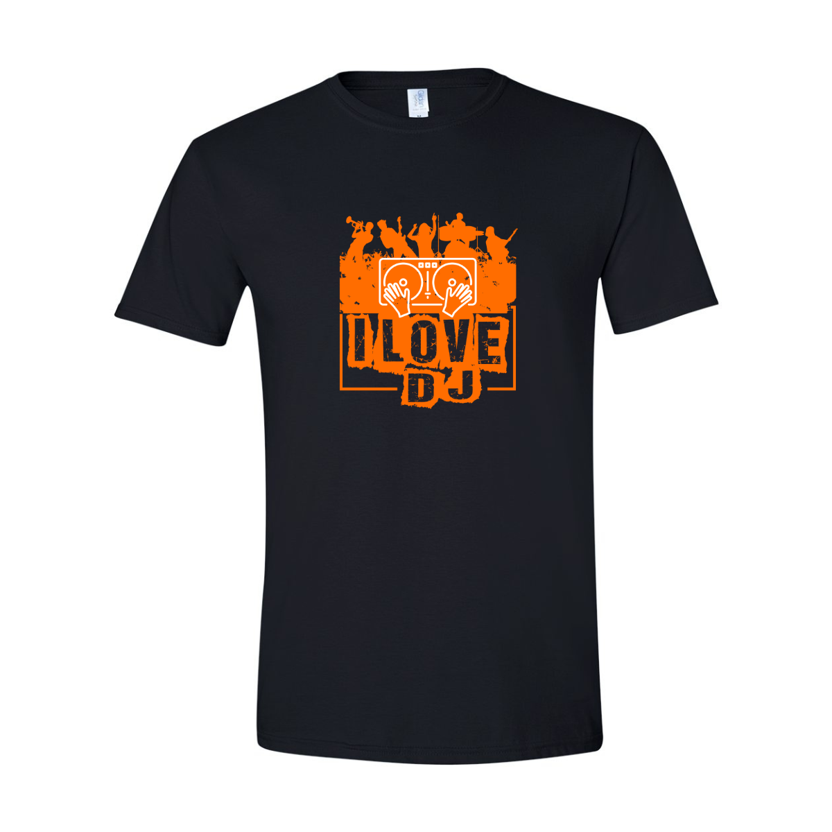 ADULT Unisex T-Shirt MUSA016 I LOVE DJ