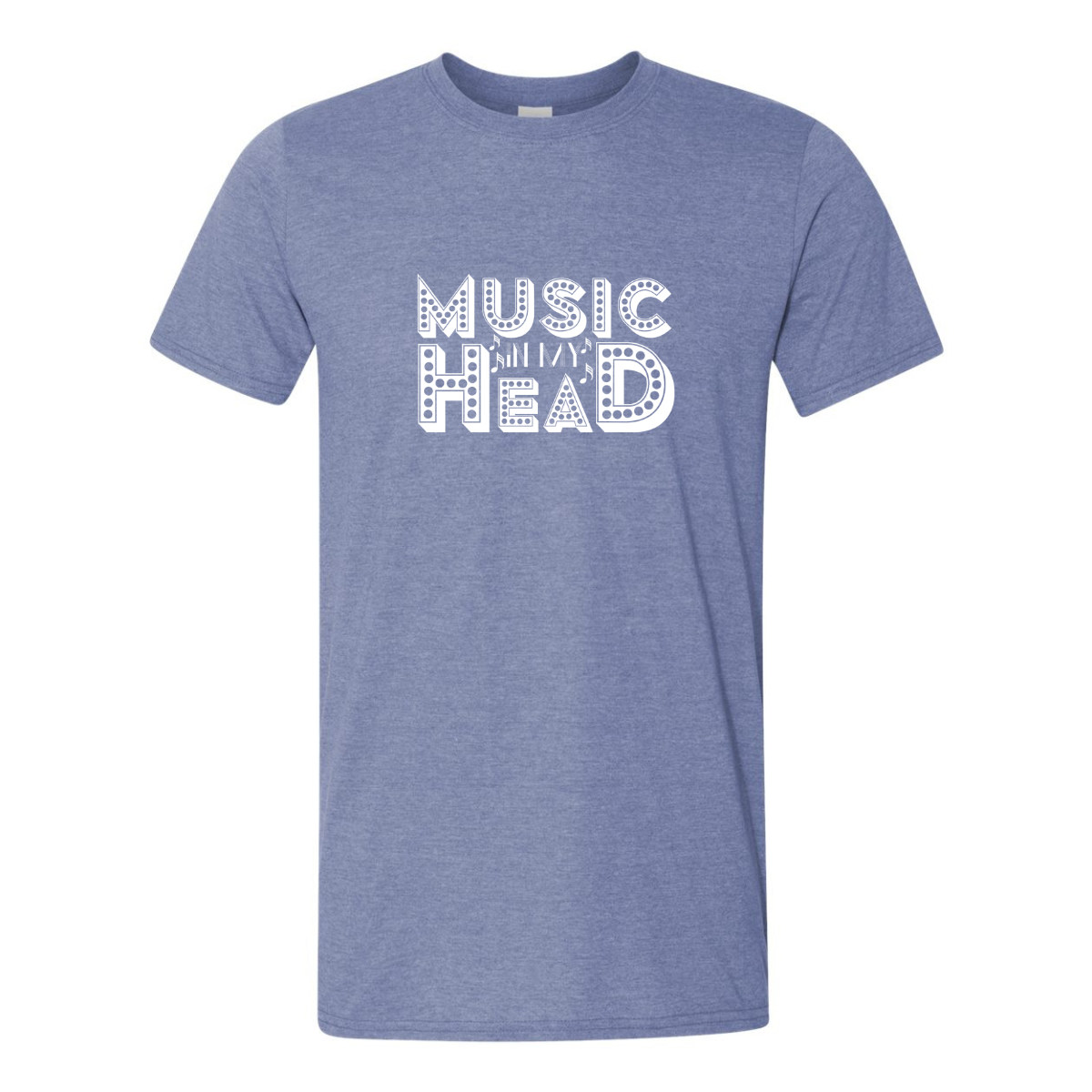 ADULT Unisex T-Shirt MUSA034 MUSIC IN MY HEAD