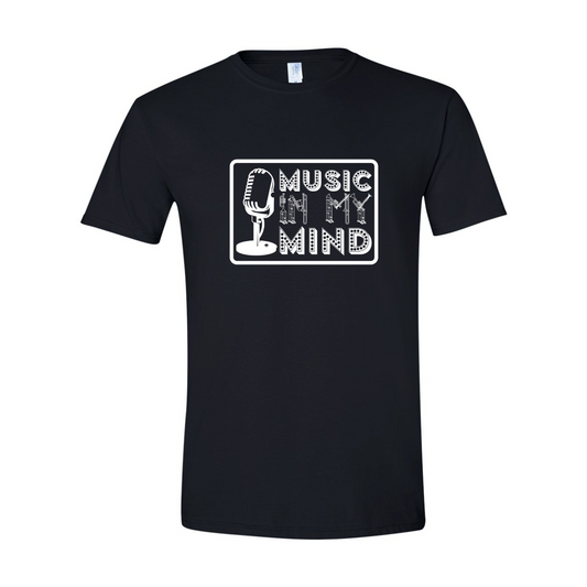 ADULT Unisex T-Shirt MUSA035 MUSIC IN MY MIND