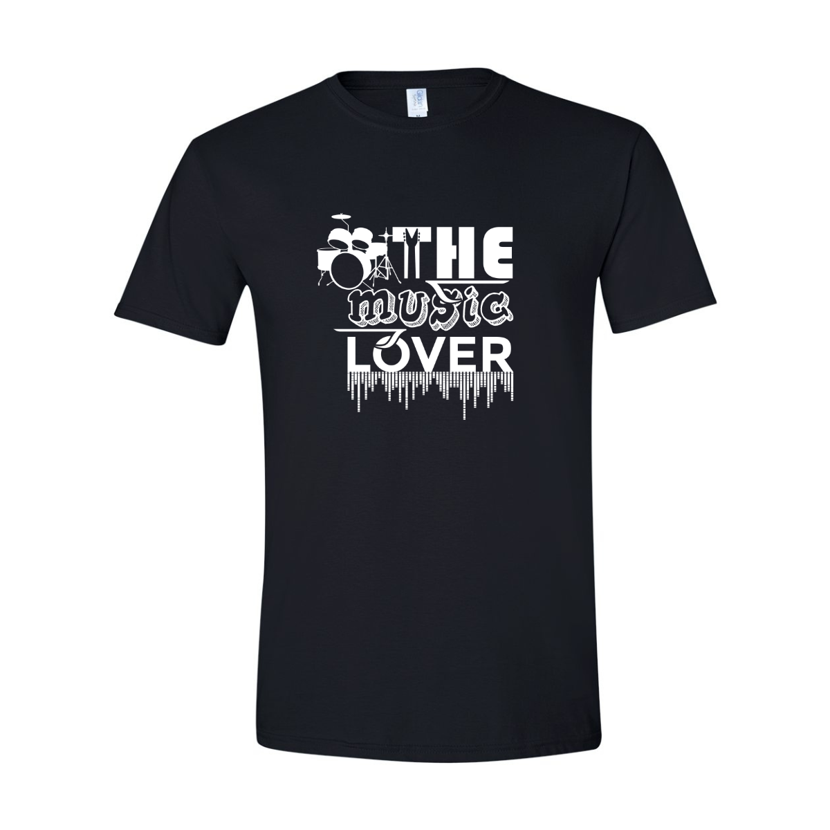 ADULT Unisex T-Shirt MUSA059 THE MUSIC LOVER