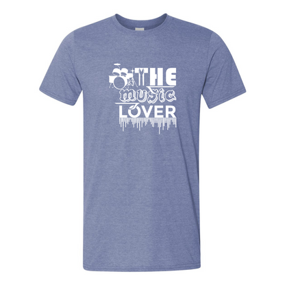 ADULT Unisex T-Shirt MUSA059 THE MUSIC LOVER