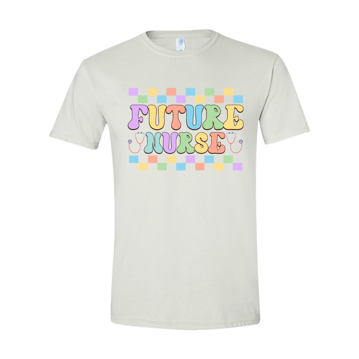 ADULT Unisex T-Shirt NURB004 FUTURE NURSE RETRO