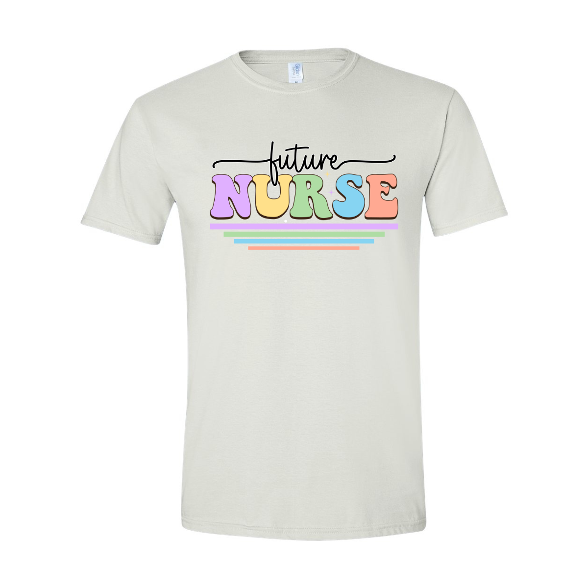 ADULT Unisex T-Shirt NURB005 FUTURE NURSE SCRIPT