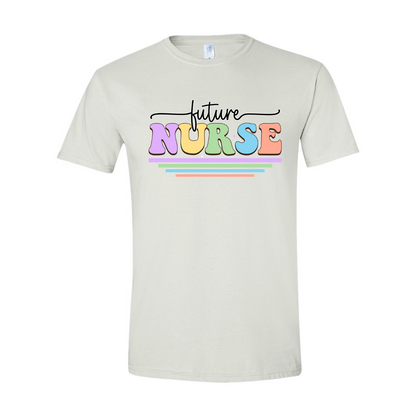 ADULT Unisex T-Shirt NURB005 FUTURE NURSE SCRIPT