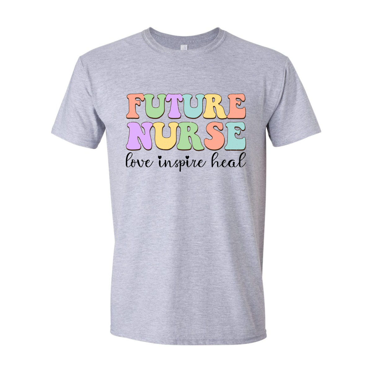 ADULT Unisex T-Shirt NURB009 FUTURE NURSE LOVE INSPIRE