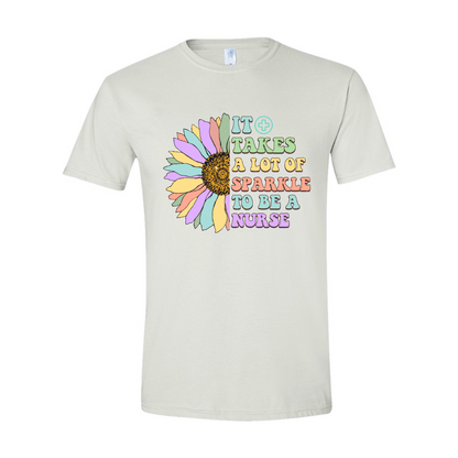 ADULT Unisex T-Shirt NURB014 IT TAKES A LOT OF SPARKLE