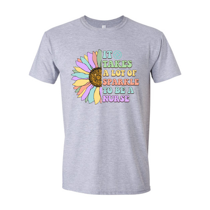 ADULT Unisex T-Shirt NURB014 IT TAKES A LOT OF SPARKLE