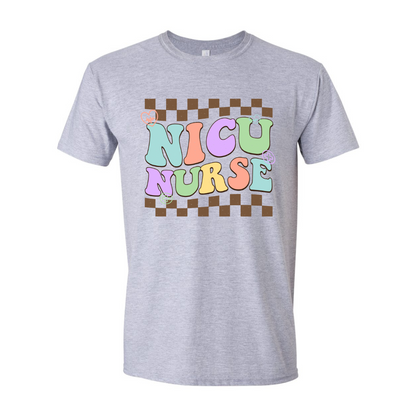 ADULT Unisex T-Shirt NURB015 NICU NURSE