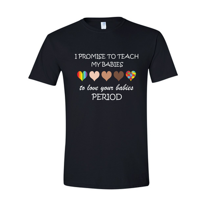 ADULT Unisex T-Shirt PMAA016 I PROMISE TO TEACH