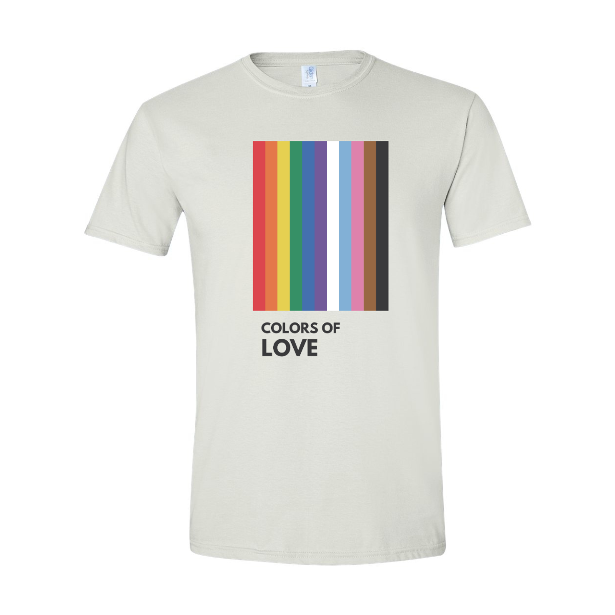 ADULT Unisex T-Shirt PMAB001 COLORS OF LOVE