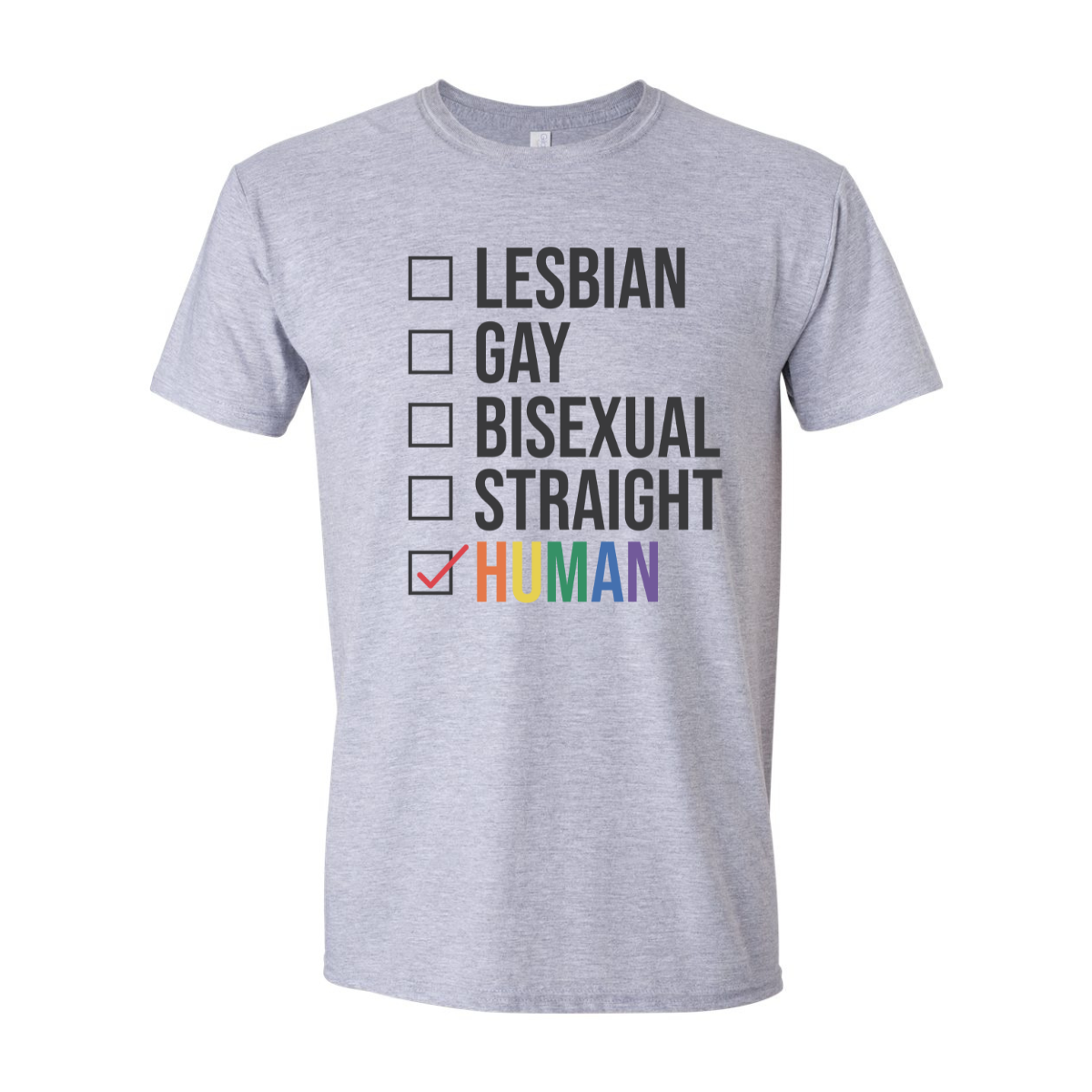 ADULT Unisex T-Shirt PMAB005 LESBIAN GAY