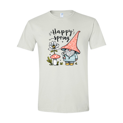 ADULT Unisex T-Shirt SPRA001 HAPPY SPRING