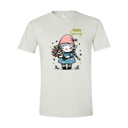 ADULT Unisex T-Shirt SPRA003 HELLO SPRING 2