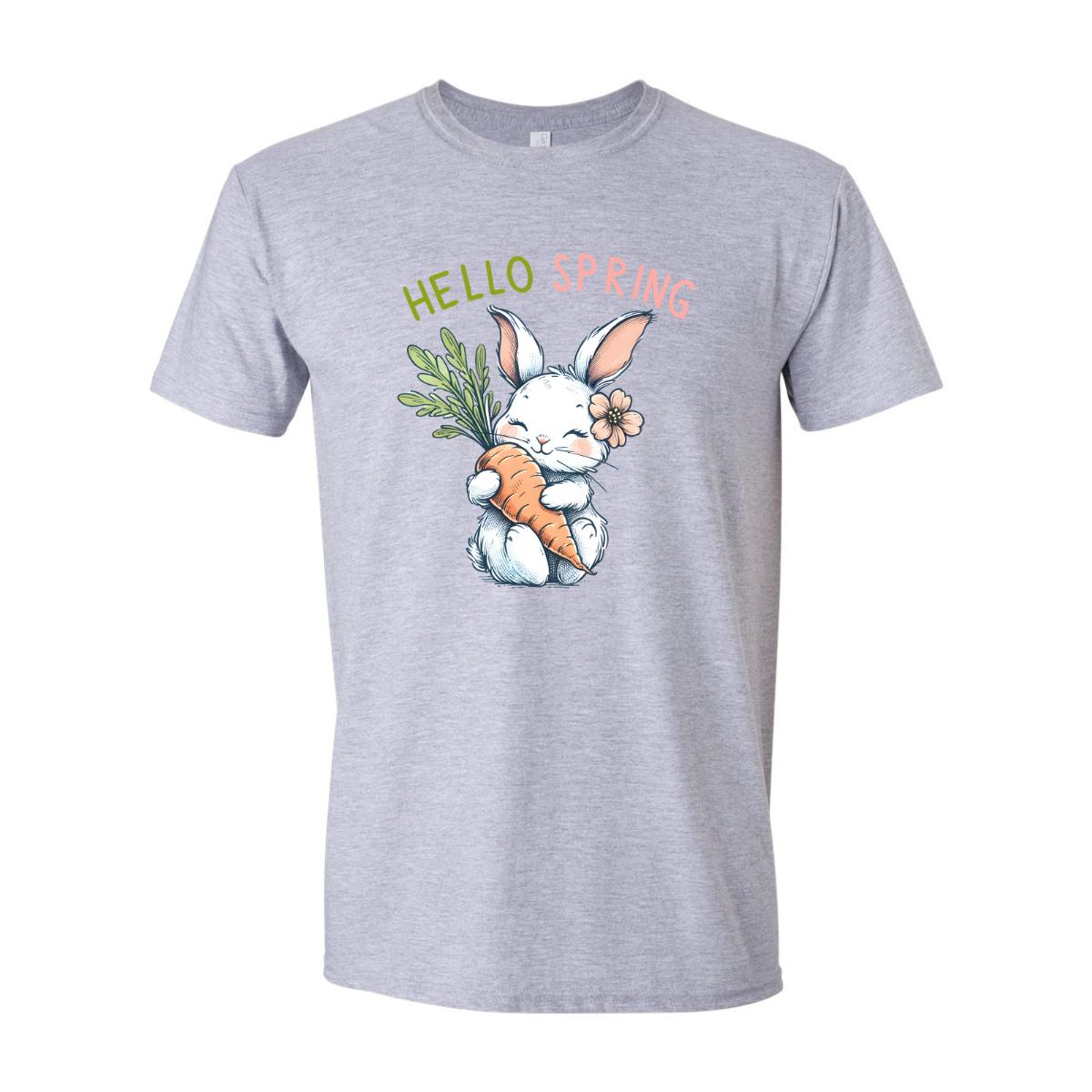 ADULT Unisex T-Shirt SPRA006 HELLO SPRING 5