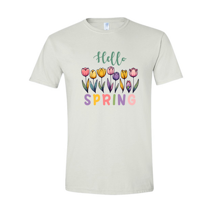 ADULT Unisex T-Shirt SPRA011 HELLO SPRING 10