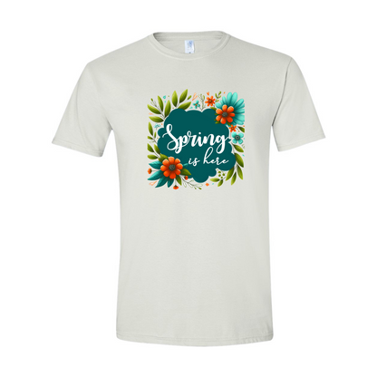 ADULT Unisex T-Shirt SPRA016 SPRING IS HERE