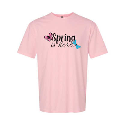 ADULT Unisex T-Shirt SPRB013 SPRING IS HERE