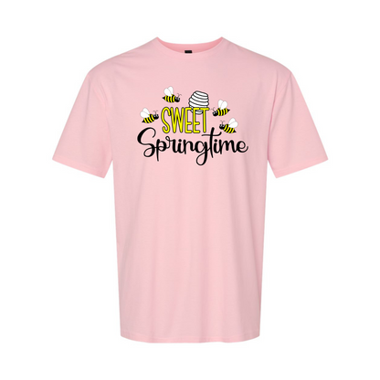 ADULT Unisex T-Shirt SPRB017 SWEET SPRINGTIME