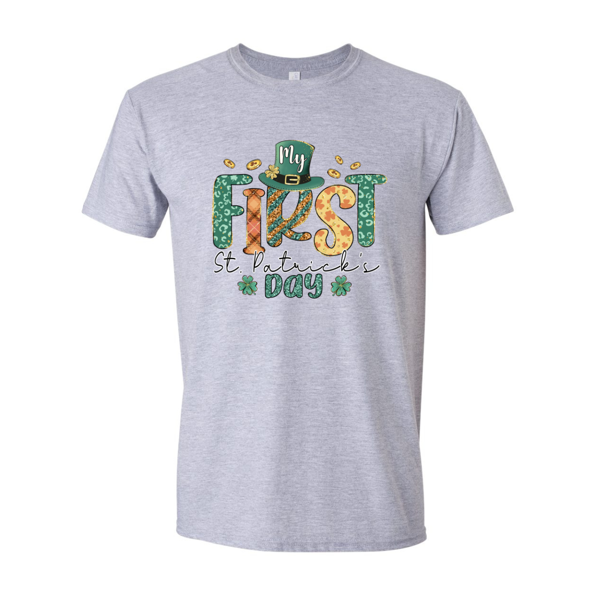 ADULT Unisex T-Shirt SPDA001 FIRST ST PATRICKS DAY