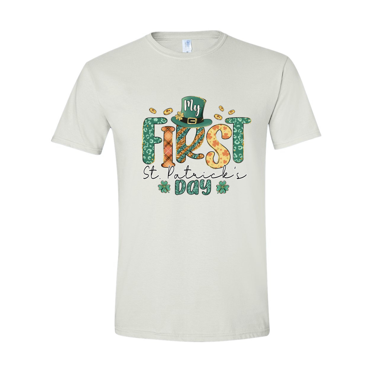 ADULT Unisex T-Shirt SPDA001 FIRST ST PATRICKS DAY