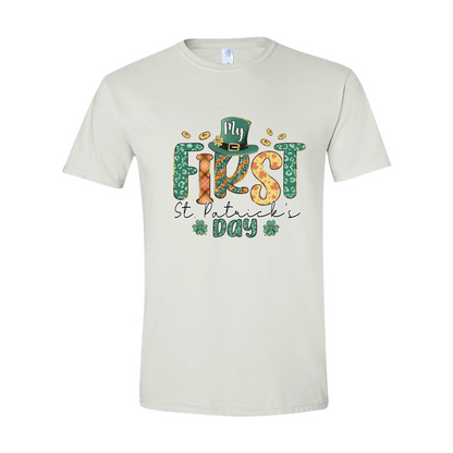 ADULT Unisex T-Shirt SPDA001 FIRST ST PATRICKS DAY