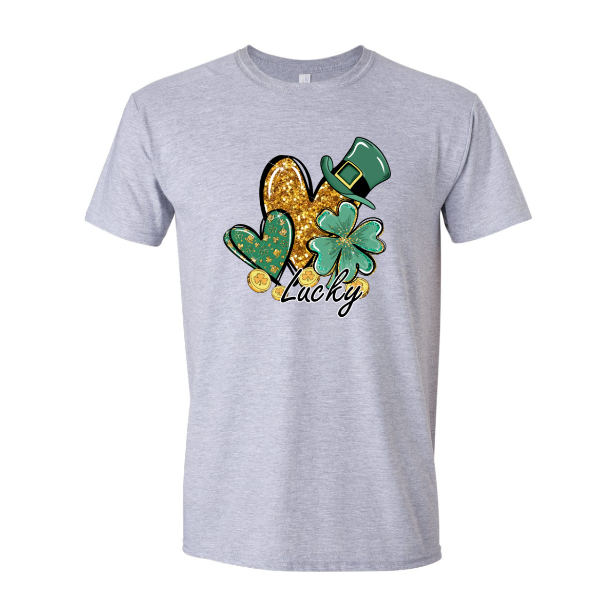 ADULT Unisex T-Shirt SPDA011 LUCKY