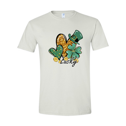 ADULT Unisex T-Shirt SPDA011 LUCKY