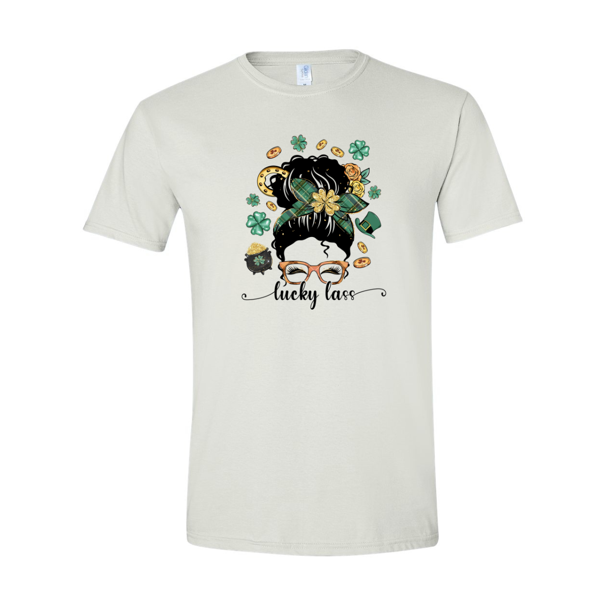 ADULT Unisex T-Shirt SPDA016 LUCKY LASS