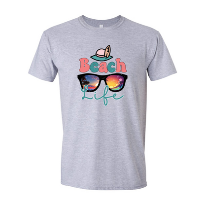 ADULT Unisex T-Shirt SUMA010 BEACH LIFE