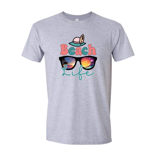 ADULT Unisex T-Shirt SUMA010 BEACH LIFE