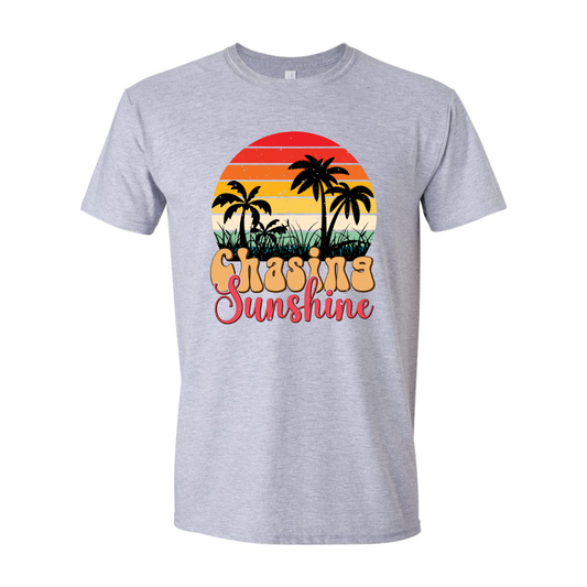 ADULT Unisex T-Shirt SUMA015 CHASING SUNSHINE