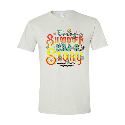 ADULT Unisex T-Shirt SUMA018 EVERY SUMMER HAS A STORY