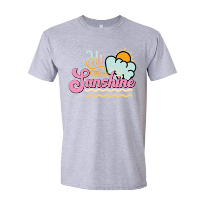 ADULT Unisex T-Shirt SUMA025 HI THERE SUNSHINE