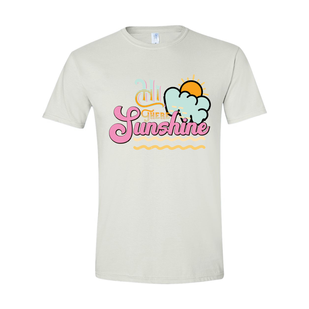 ADULT Unisex T-Shirt SUMA025 HI THERE SUNSHINE