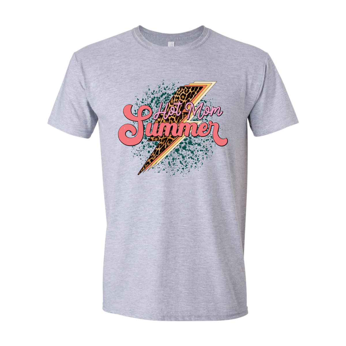 ADULT Unisex T-Shirt SUMA033 HOT MOM SUMMER LIGHTNING