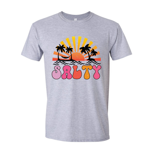 ADULT Unisex T-Shirt SUMA046 SALTY SUN