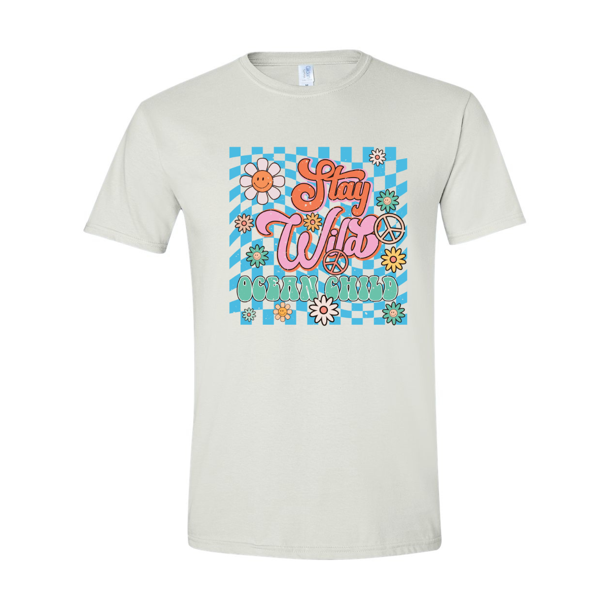 ADULT Unisex T-Shirt SUMA048 STAY WILD OCEAN CHILD