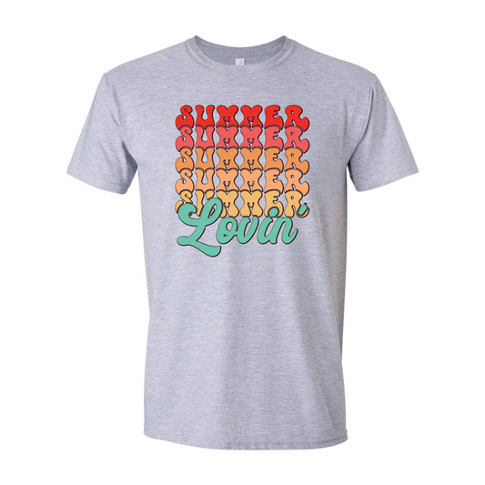 ADULT Unisex T-Shirt SUMA053 SUMMER LOVIN' REPEAT