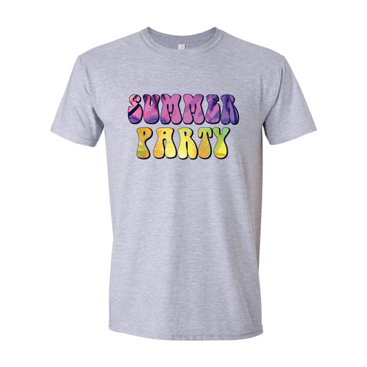 ADULT Unisex T-Shirt SUMA055 SUMMER PARTY