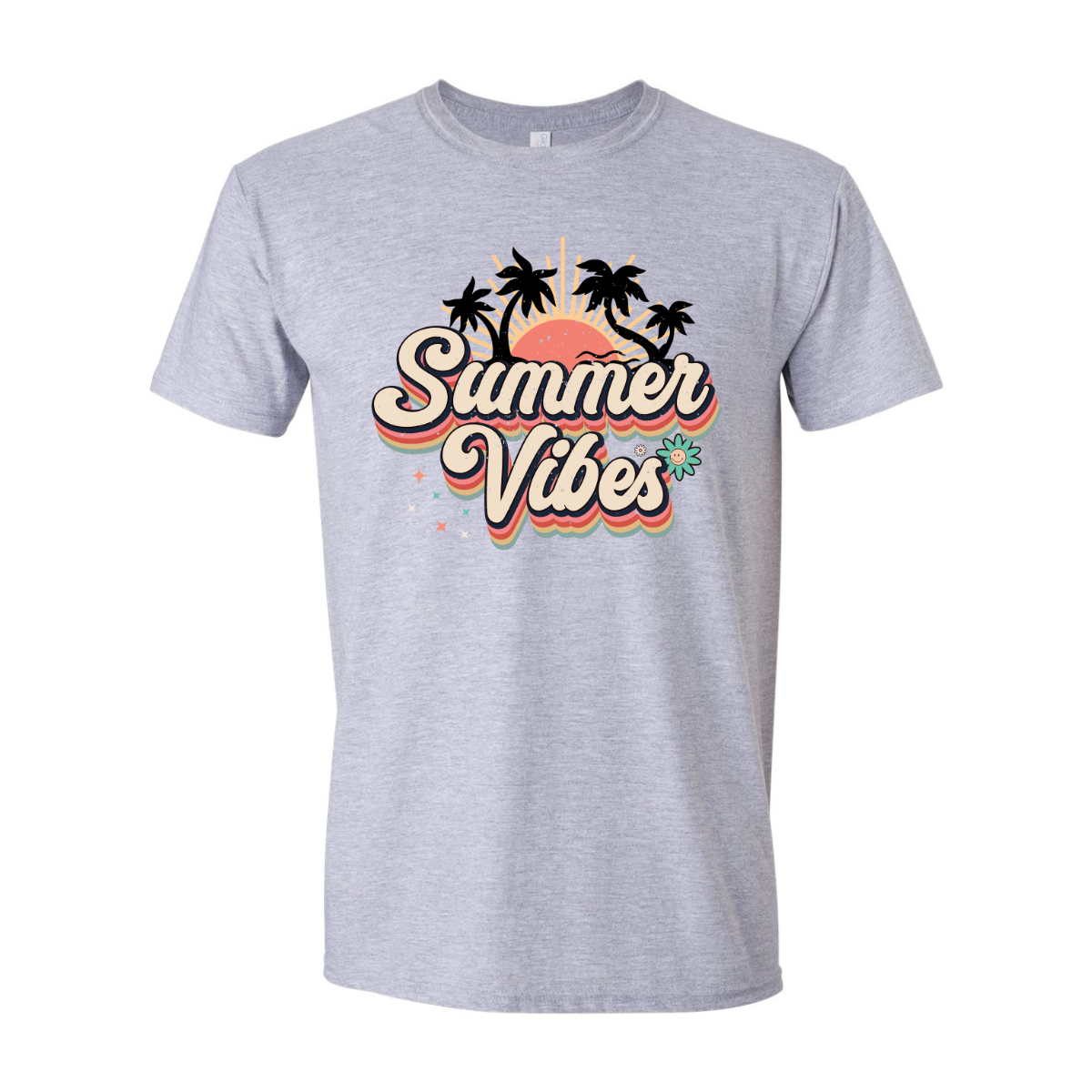 ADULT Unisex T-Shirt SUMA058 SUMMER VIBES