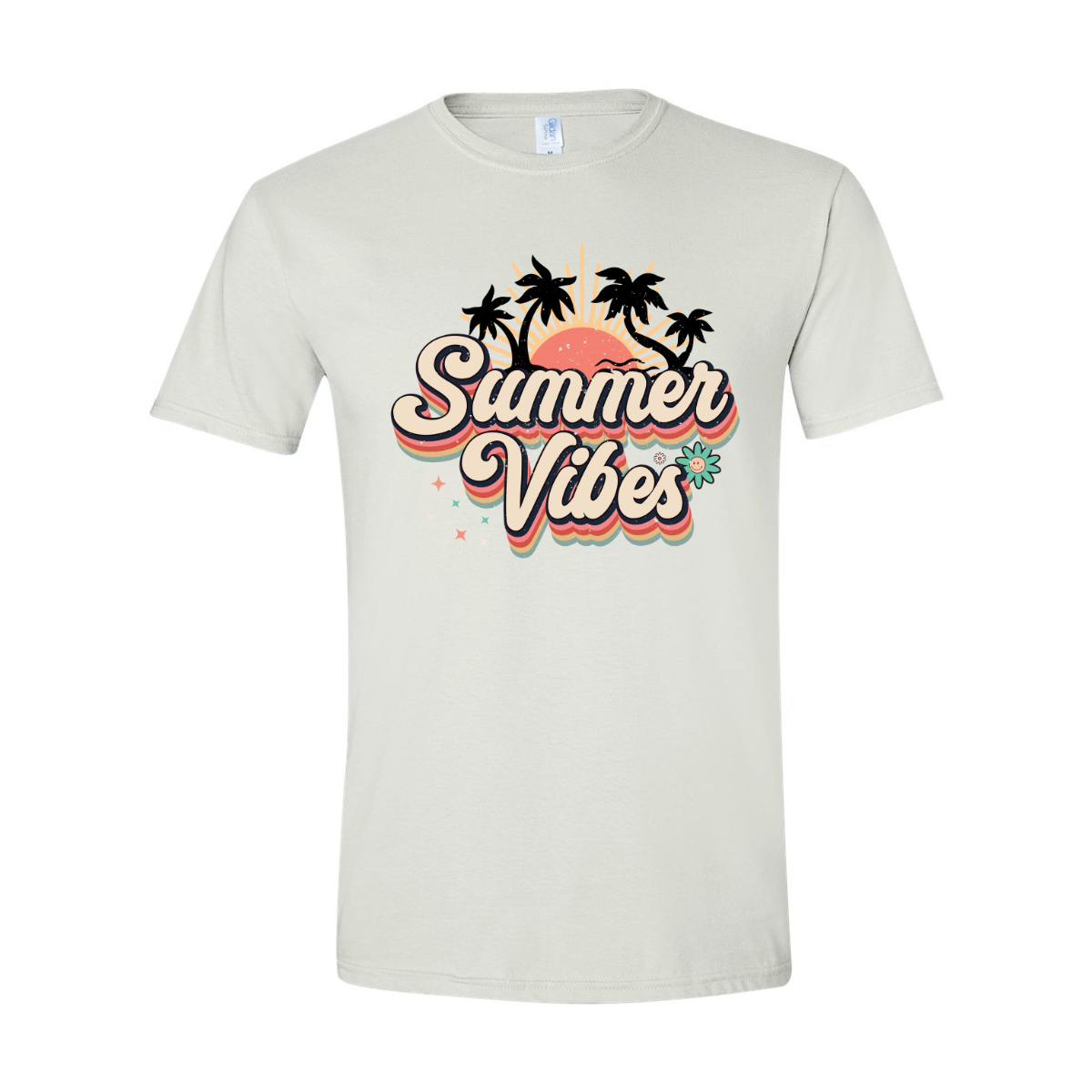 ADULT Unisex T-Shirt SUMA058 SUMMER VIBES